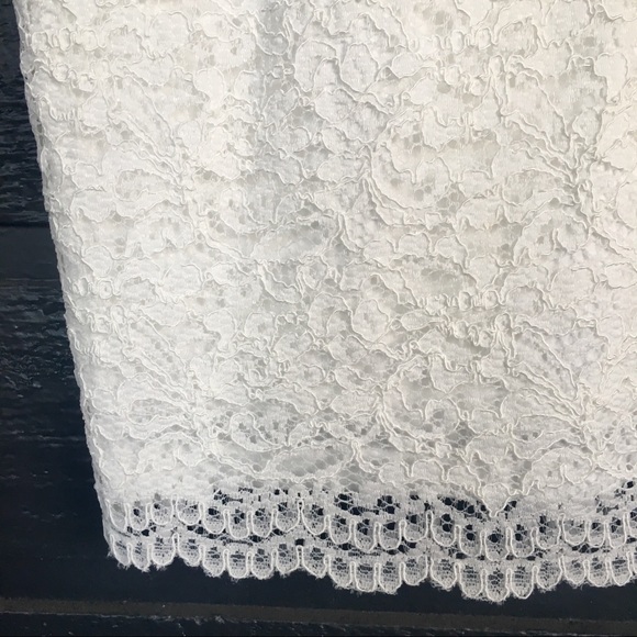 David’s Bridal Short Lace Wedding Dress - NWT - Picture 6 of 8